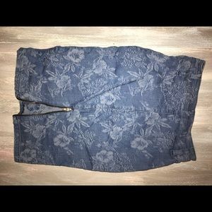 Guess denim skirt